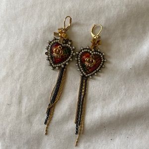 London Calling Betsey Johnson Earrings